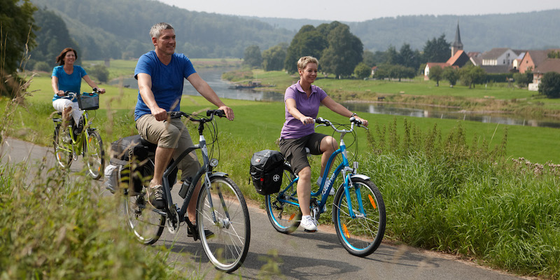 Weser-Radweg auf Platz zwei von 151 Routen